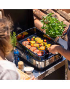 plancha électrique ENOSIGN 40 Inox ENO PLANCHA pour cuisson intérieure et extérieure