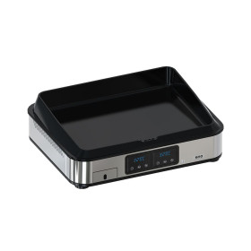 Plancha électrique ENOSIGN 65 inox ENO avec plaque en fonte émaillée et châssis en inox marin