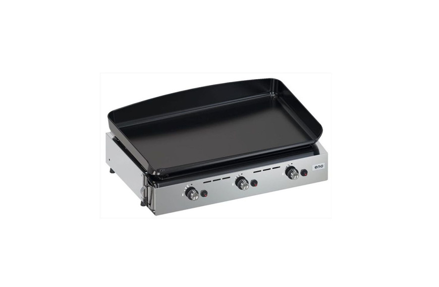 Plancha à gaz INITIAL 65 inox / 3 feux - ENO PLANCHA