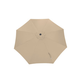 Toile de parasol droit Ø300 cm - PROLOISIRS