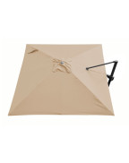 Toile pour parasol déporté 3x3 m 210gr/m² - PROLOISIRS