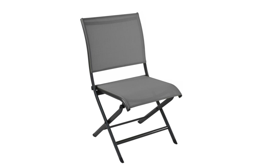 Chaise Pliante Extérieur Lot De 4, Chaise De Jardin Pliante Gris - Chaise - Tabouret De Jardin BUT