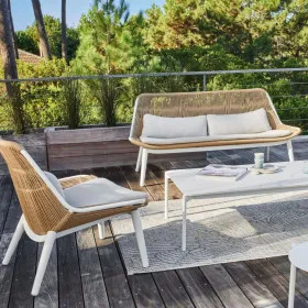 Salon bas de jardin COMO / 4 places - PROLOISIRS