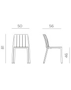 Chaise de jardin TIBERINA - NARDI