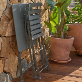 Salon de jardin repas BISTRO ROMARIN / 2 places - FERMOB