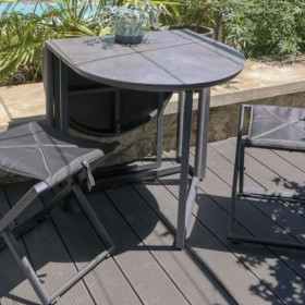 Ensemble table de balcon / 2 places - PROLOISIRS