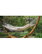 Hamac simple 100% coton naturel  - LA SIESTA