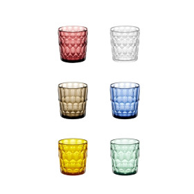 Set de 6 verres à eau h9.2 cm VANITY - GUZZINI