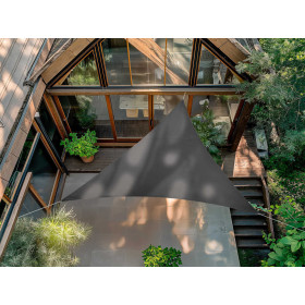 Voile d'ombrage triangle 5m RIVAGE - JARDILINE