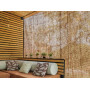 Ombrière rectangle en fibres coco 4X3M - JARDILINE
