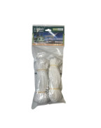Lot de 2 cordes tressées Ø10mm x 5m - JARDILINE