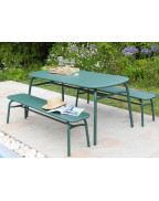 Salon de jardin repas OSCAR / 4 places - PROLOISIRS