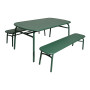 Salon de jardin repas OSCAR / 4 places - PROLOISIRS