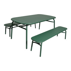 Salon de jardin repas OSCAR / 4 places - PROLOISIRS