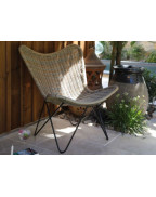 Fauteuil bas de jardin PAPILLON - PROLOISIRS