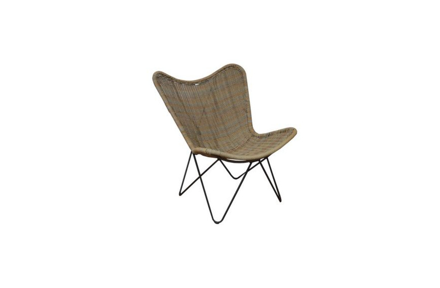Fauteuil bas de jardin PAPILLON - PROLOISIRS