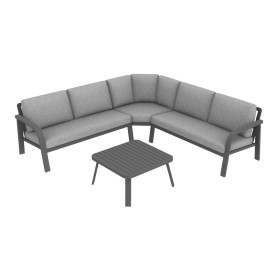 Salon de jardin bas en angle GRASSE - PROLOISIRS