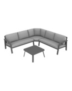 Salon de jardin bas en angle GRASSE - PROLOISIRS