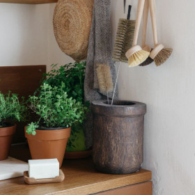 Brosse goupillon bouteille ANDRÉE JARDIN pour nettoyage carafes et bouteilles en inox