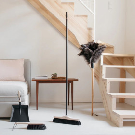 Plumeau à poussière 120 cm Andrée Jardin en bois de hêtre et plumes d’autruches antistatiques