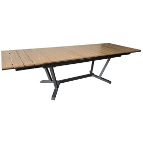 Table de jardin DARWIN 174/224/274x100 / 12 places - PROLOISIRS