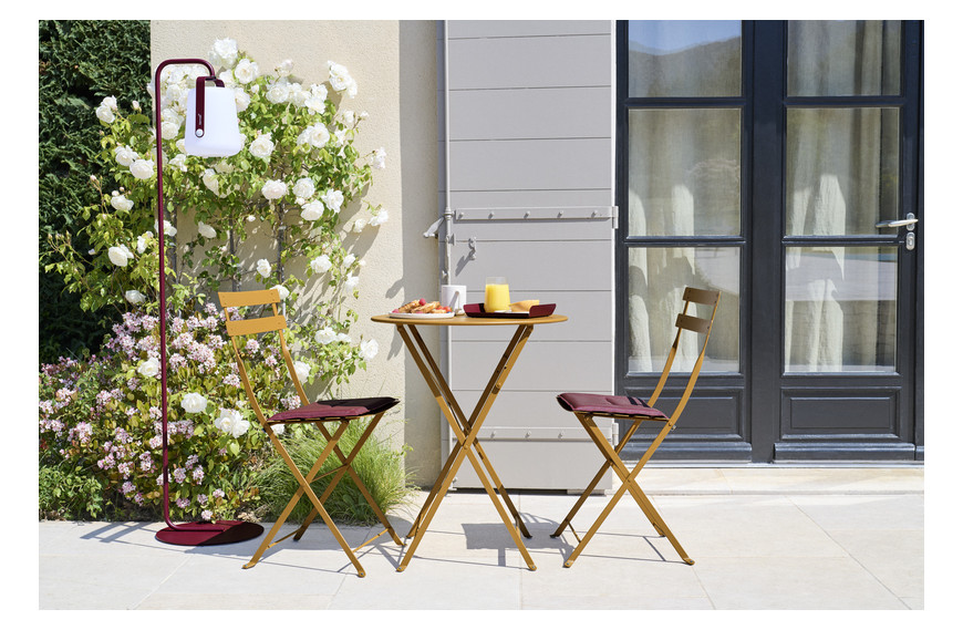 Galette de chaise Bistro 38x28 cm OUTDOOR BASICS - FERMOB