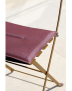 Galette de chaise Bistro 38x28 cm OUTDOOR BASICS - FERMOB