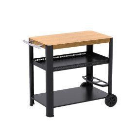 Desserte pour plancha DESIGN BOIS - BRASERO