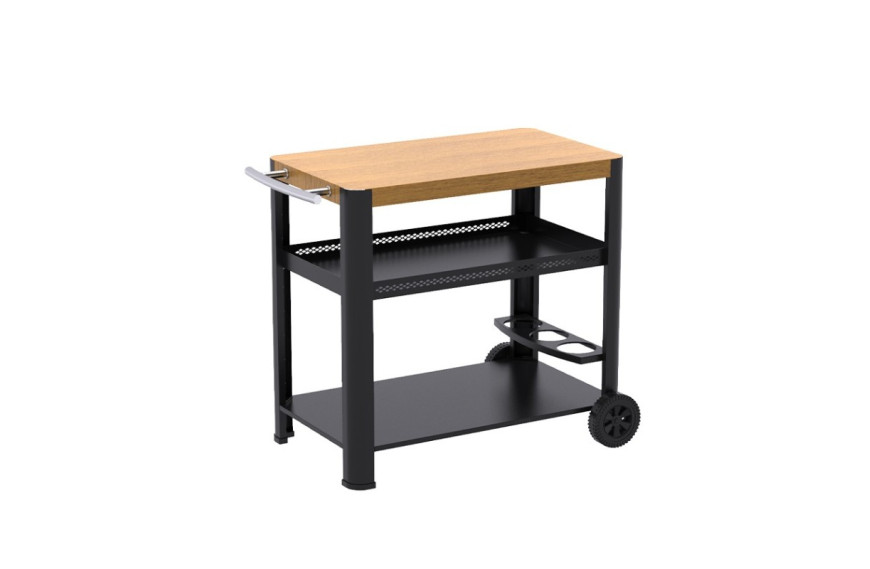 Desserte pour plancha DESIGN BOIS - BRASERO