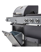 Barbecue BI-ENERGY GUN METAL XL - BRASERO