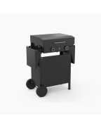 Capot plancha ORIGIN 60 Acier noir - FORGE ADOUR