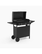 Capot plancha ORIGIN 75 Acier noir - FORGE ADOUR
