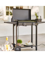 Plancha électrique BASE 60 Acier noir - FORGE ADOUR