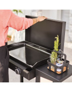 Plancha électrique BASE 60 Acier noir - FORGE ADOUR