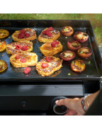 Plancha à gaz BASE 60 Acier noir - FORGE ADOUR