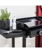 Chariot plancha BASE 60 Acier noir - FORGE ADOUR