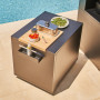Desserte roulante pour plancha - FORGE ADOUR