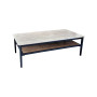 Table basse de jardin RAPHIA 131x71 cm - OCEO
