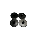 Lot de 4 patins de protection officiels Fermob pour bain de soleil Dune, chaises Slim et Tom Pouce.