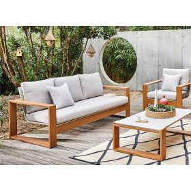 Salon bas de jardin LASER / 4 places - PROLOISIRS