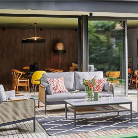 Salon bas de jardin RAPHIA / 4 places - OCEO