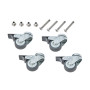 Jeu de 4 roues pour socle en granit 40/55/90/120kg - GLATZ