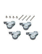 Jeu de 4 roues pour socle en granit 40/55/90/120kg - GLATZ