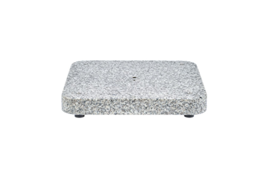 Socle en granite naturel 55 kg GLATZ 59x59 cm pour parasol
