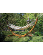 Hamac simple 100% coton naturel Proloisirs pour détente au jardin ou sur terrasse