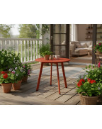 Table basse de jardin MASSAÏ Ø40 x H35cm - PROLOISIRS