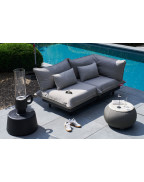 Salon bas de jardin PALETTI Medium FATBOY modulaire et résistant aux intempéries avec coussins confortables