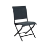 Chaise pliante de jardin GRAPHITE CHINÉ ÉLÉGANCE - PROLOISIRS