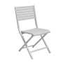 Chaise pliante de jardin aluminium LUCCA PROLOISIRS design ergonomique