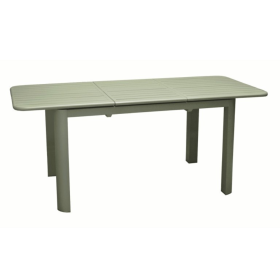 Table de jardin extensible EOS PROLOISIRS 6 à 8 places avec allonge papillon en aluminium
